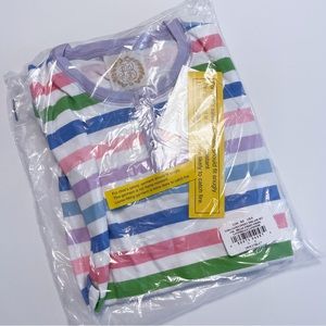 Beaufort Bonnet Company, New Broad Street Striped  Pajamas, Size 7